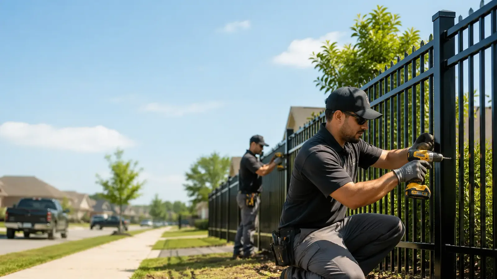 Metal Fence Installation in Allen, KS